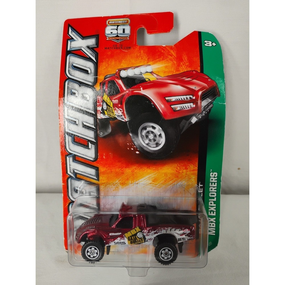 NEW‎ Matchbox MBX Explorers (2012) Red Baja Bullet Die-Cast Toy Car 60/120
